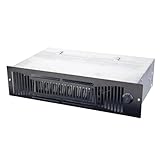 Quiet Toe Kick Heater Qmark Qts1500t, Instant Heat 120 Volt 1,500 Watt Under Cabinet Fan Forced Kickspace Heater with a Front Mounted Thermostat Only 15 3/8