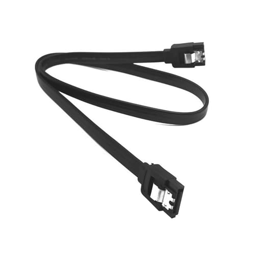 Cable SATA 3 40 cm Negro Recto para HDD/SSD