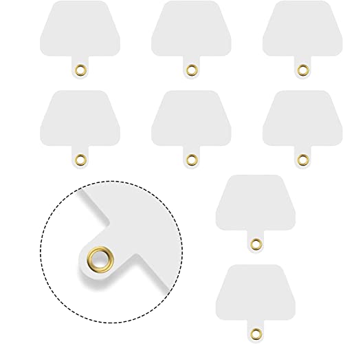 Taicols 8pcs Patch pour Cordon de Téléphone Portable, sans Adhésif Transparents universels pour téléphone Portable Inserts Autocollants Fin léger et...
