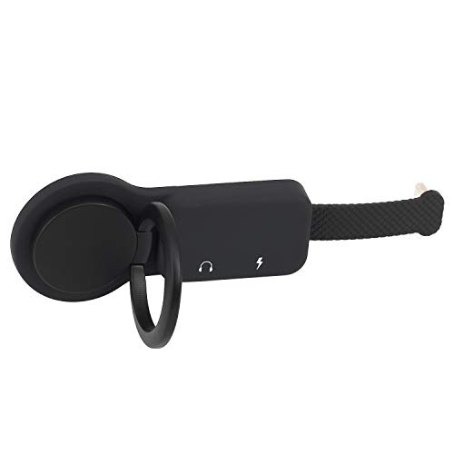 Image of Dual USB C Digital Ring Holder Audio Charger Adapter, Yeebline 2 in 1 Dual Audio and Fast Charging Type C Earphone Converter Headphone Jack Splitter Compatible with Google Pixel 2 /2 XL /3 /3 XL
