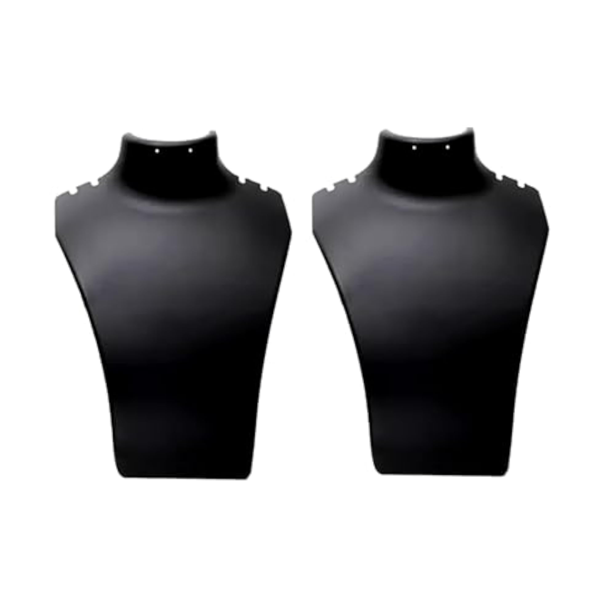 Black Diamond Curved Plastic Display Stand for Necklaces