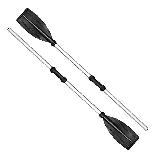 Joyivike Doppelpaddel 126cm Aluminium Stechpaddel 2 In 1 Kanu Und Kajak Paddel Einstellbares Stand Up Board Paddle Abnehmbare Leichte Doppelpaddel Mit Rutschfestem Griff Für Kajak Kajakfahren Boot