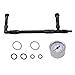 4150 Fuel Braided Line AN6 Automotive Replacement Fuel Lines Carburetor Equipped With Pressure Gauge Replacement for Holley