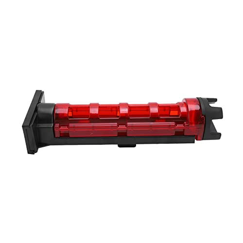 Support de canne à pêche rouge vertical avec base pour boîte et accessoires