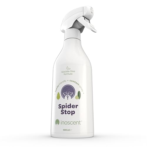 Inoscent Spider Killer Spray (500ml) - for Indoor & Outdoor Use. Non-Toxic Pet & Family Safe | Non-Staining Ready to Use | Kills on Contact