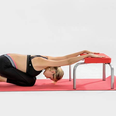 CCAUUB Yoga hoofdstandkruk, hoofdstand, zwart, yogastoel CCAUUB Yoga hoofdstandkruk, hoofdstand, zwart, yogastoel