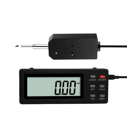 hokojix Digital Micrometer Digital External Electronic Gauge with Clear Display & Hardened Steel Spindle Accurate Measurements