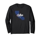 Felton California CA Map Long Sleeve T-Shirt