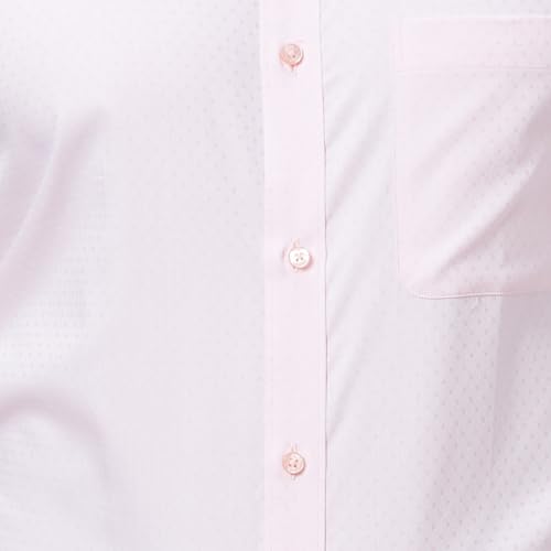Image of Raymond Men's Pure Cotton Structure Pattern Slim Fit Semi Cutaway Collar Full Sleeve Formal Shirt