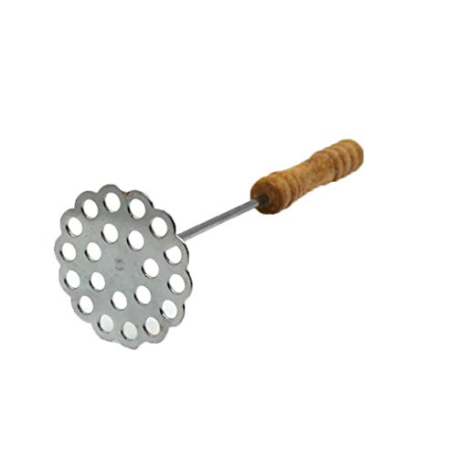 Idomeo Stainless Steel Potato Masher Fruit Vegetable Press Crusher Kitchen Tool Potato Mashers