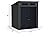 Suncast 6' x 5' Modern Outdoor Resin Storage Shed with Steel Frame, Peppercorn/Black
