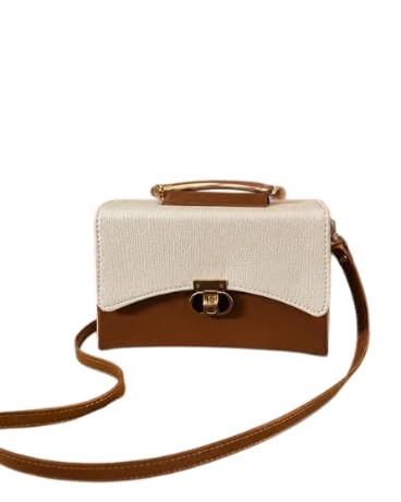 Crossbody Bag, Brown Floral Print, Tassel Zip Pocket, Adjustable Strap-image-31