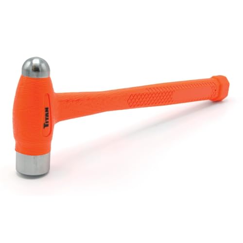 Image of Titan 63160 16oz Hi-Viz Ball Peen Hammer
