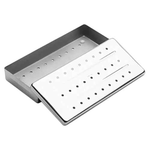 Estojo Inox Perfurado Autoclavável Millenium - Fava
