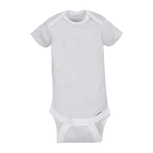 Image of Gerber Unisex Baby 5-Pack Short Sleeve Variety Onesies Bodysuits