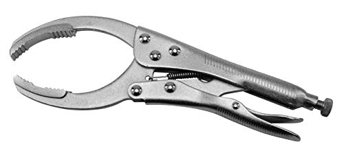 Elitexion Universal Oil Filter Cap Pliers Wrench  10 inches Adjustable Locking Claw Clamp  Compatible with Cars and Trucks  Sturdy and Durable
