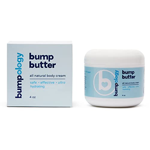 Bumpology Bump Butter Stretch Mark Moisturize Cream | 2-In-1 All Natural Belly Cream For Pregnancy | Made In Usa | Hydrating Stretchmark Body Cream Cocoa Butter Lotion | Pregnancy Skin (4 Ounce (Pack Of 1)) #TOP4