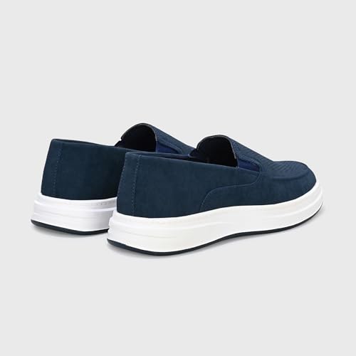 Image of Centrino Driver Loafers for Man | Casual Shoes for Men Stylish | Slip-On Lightweight Moccasins | Cushioned Insole | Comfortable Walking Loafer Shoes for Men | Hand-Stitched | Mens Shoes (9571)
