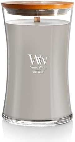 WoodWick Wood Smoke Holiday Candle Gifts for Women and Men, 21.5 ...