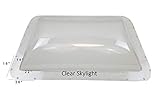 Class A Customs Premium Heavy Duty RV Camper Trailer Exterior Skylight - 18 x 26 OD / 14 x 22 ID Clear
