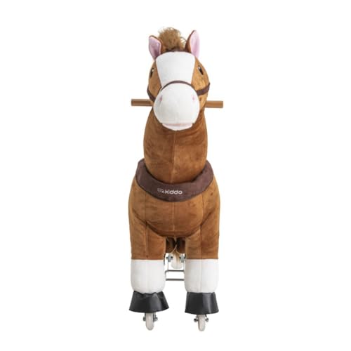Cavalinho de Pedal montaria Uppi Marrom Pequeno, Kiddo