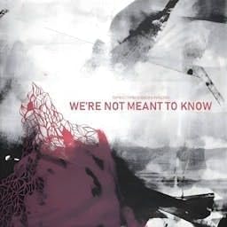 『WE'RE NOT MEANT TO KNOW』のカバーアート