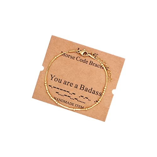 Image of JoycuFF Inspirational ๐ ๐ผ๐ฟ๐๐ฒ ๐๐ผ๐ฑ๐ฒ ๐๐ฟ๐ฎ๐ฐ๐ฒ๐น๐ฒ๐๐ ๐ณ๐ผ๐ฟ ๐ช๐ผ๐บ๐ฒ๐ป Gold Silver Stainless Steel Beads Bracelets Encouragement Birthday Gifts for Her Daughter Sister Mom Best Friend