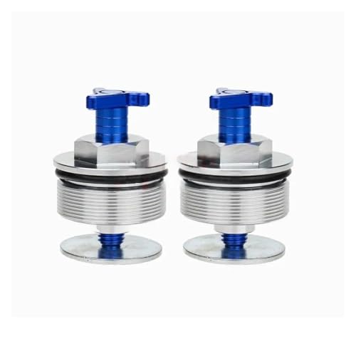 Vordergabel Vorspannungseinsteller Für YAMAHA XT660R 2004-2011 Motorrad Stoßdämpfer Schraubdeckel Vorspannungseinsteller Gabelschrauben(C)
