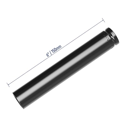 Image of 1 /2 Inch Drive by 18mm Deep Impact Socket, Heat-Treated CR-V Steel 6 Inch Length, 6-Point Metric Sizes