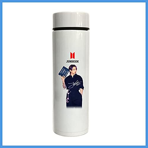 超特価sale開催 防弾少年団 カップ 水筒 魔法瓶 可愛い スポーツボトル マイボトル ステンレススチールトスマート 蓋付き 日常 携帯便利 Kook1 Jung 保温保冷できます大容量 人気韓流グッズ 萌えグッズ 応援グッズプ