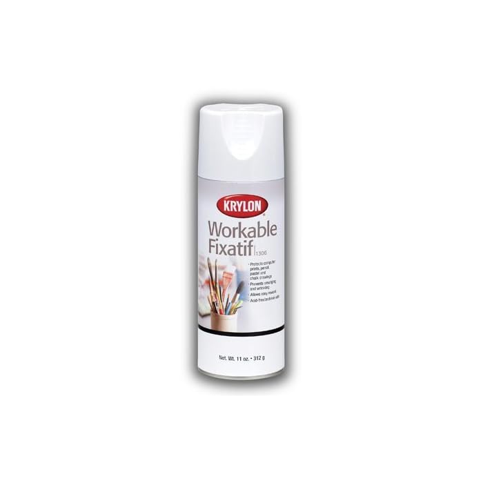 Buy Krylon Fixative Aerosol Spray Provides Lasting Protection for