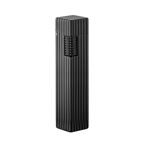 Encendedor de bolsillo THORENS Slim rectangular de latón negro