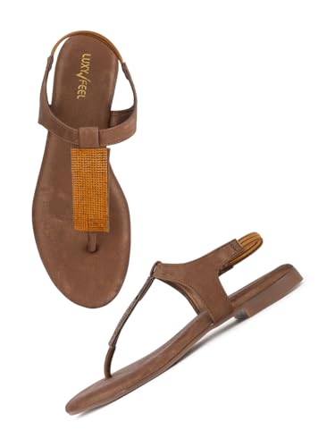 Image of Discover Comfortable Low Heel Flat Sandals for Summer: Perfect Footwear for Day-to-Night Outfits and Relaxing Days