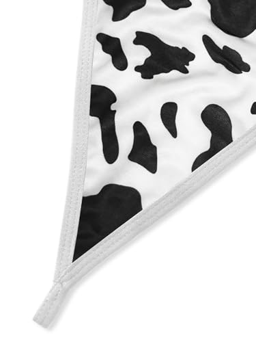 Image of Lilosy Sexy Pu Leather Strappy Underwire Garter Belt Lingerie Set
