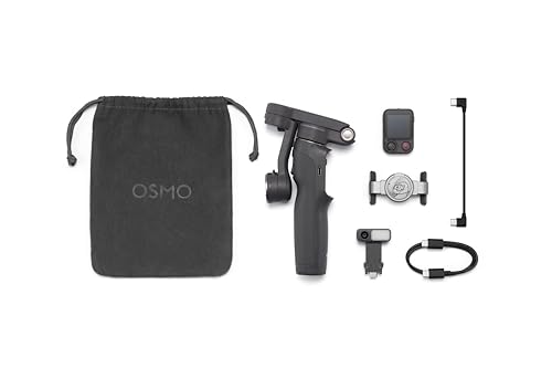 Image of DJI Osmo Mobile 8P Advanced Tracking Combo 3-Axis Smartphone Gimbal Stabilizer with Multifunctional Module 2, Osmo FrameTap Remote, ActiveTrack 8.0, AI Subject Tracking, Built-in Extension Rod