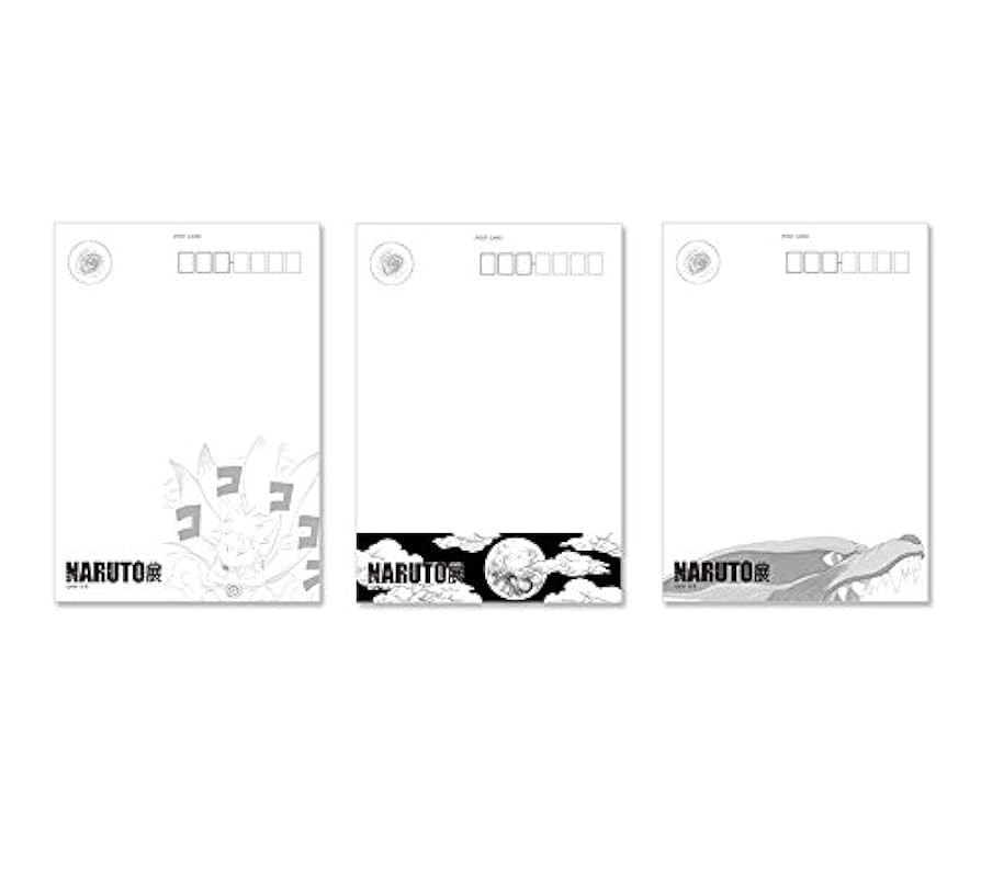 Amazon | ナルト NARUTO ポストカード 忍界セット NARUTO展