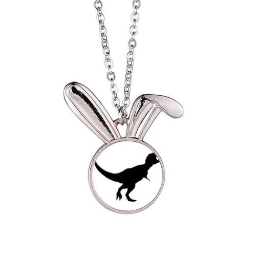 Collier dinosaure noir bs b lapin pour sublimer vos tenues décontractées au quotidien