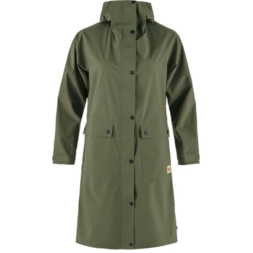 Imperméable Vardag Rain Parka W Fjällräven veste de pluie longue contre le vent