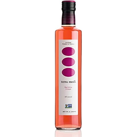Terra Medi Greek Red Wine Vinegar, 17 Ounce Cover