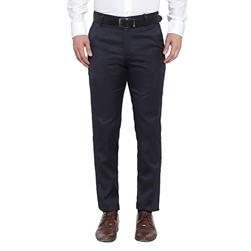 Image of Men Regular Fit Polycotton Trouser Pant's Formal Trouser Casual Trouser Pant