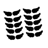 HUAJINGKEJI Farbic Brosche Weiche Farbic Pin mit Verschlüssen für Kleidung Taschen Hut Dekoration