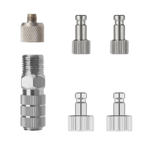 HUBEST Airbrush Quick Release Disconnect with 2PCS 1/8