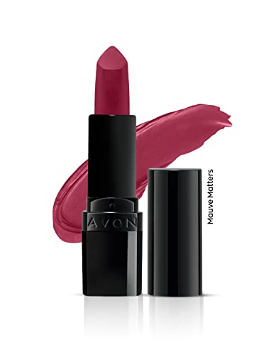 Image of Avon Ultra Perfectly Matte Lipstick - Mauve Matters | Velvety Matte Finish | Suits to all skin tones - 4gm