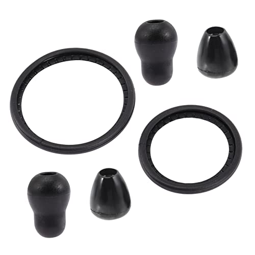 OUNONA 1 Set Accessory Set Diaphragm Bell Cover Replacement Parts Kit Accessories for Covers Black