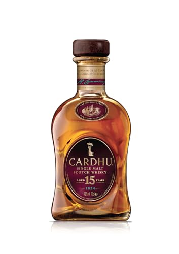 Cardhu 15 Jahre | Single Malt Scotch Whisky | mit Geschenkverpackung | handverlesen aus der schottischen...