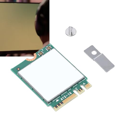 WiFi 6E Card, AX210NGW M.2 Network Card para PC con banda triple 5.3, 2.4G 5G 6G de alta velocidad MU MIMO, compatible con laptops miniatura 4