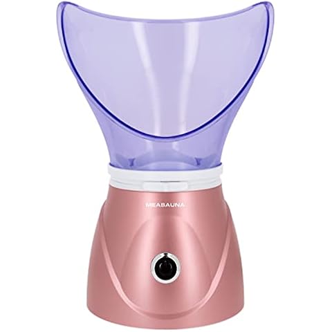 Gesichtssauna MEASAUNA® Facial Steamer PRO Dampfgerät zur Hauptpflege Inhalation Porenreinigung • Professional Termal Spa Haut Poren Gesicht Dampf Aroma Therapie Gesichtsdampfer Cover