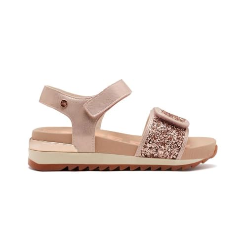 GIOSEPPO Girl's Platform Sport Sandal, Rose Gold, 8 us