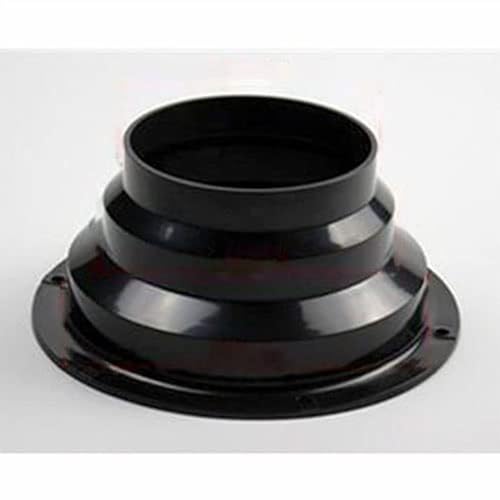 Grille de ventilation ABS type E diffuseur rond volume réglable plafond