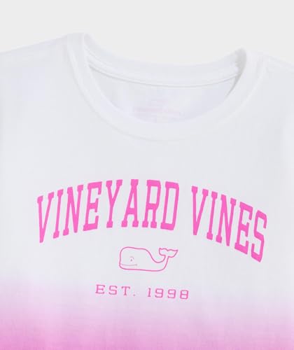 vineyard vines Girls' Heritage Dip Dyed Short-Sleeve Tee3